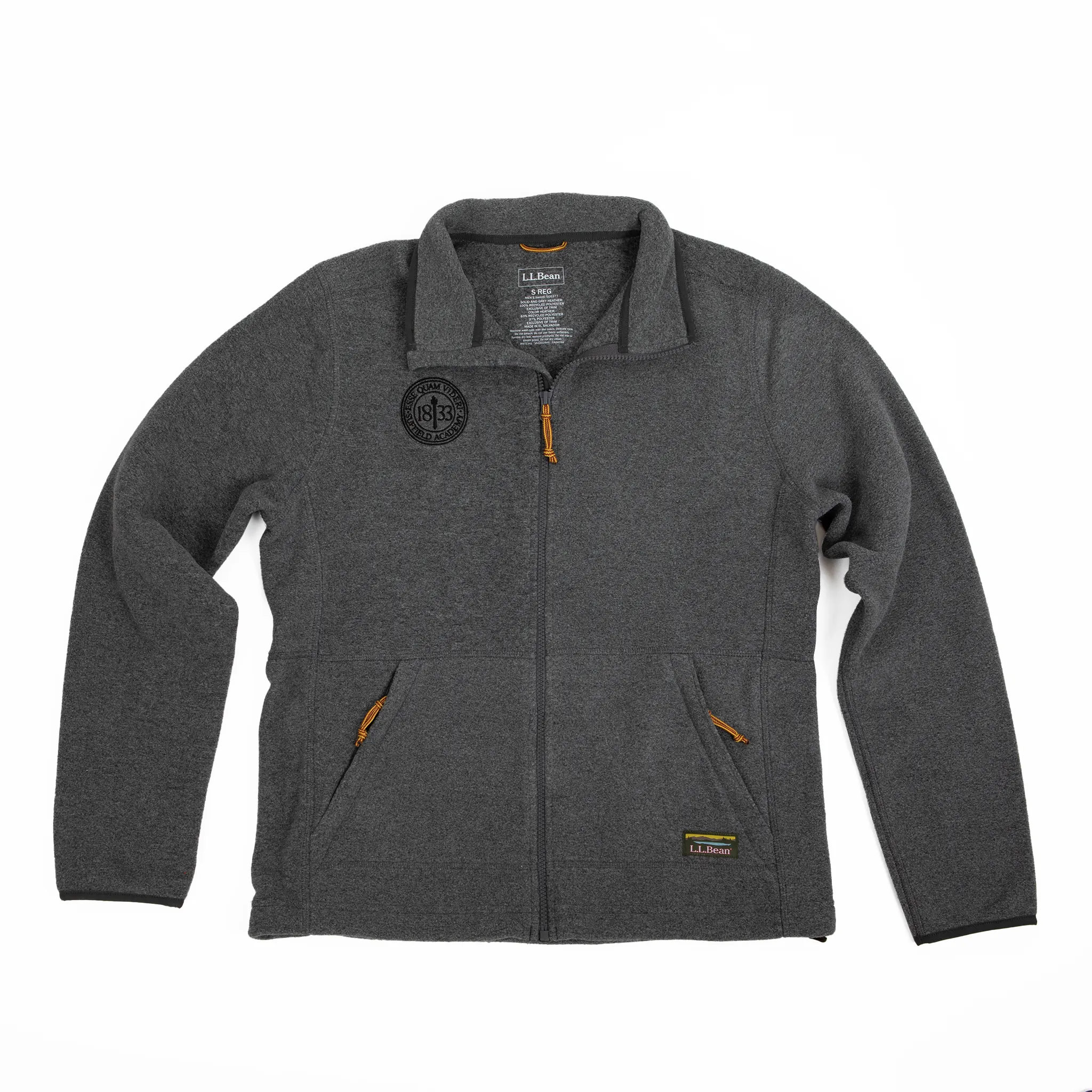 LL Bean  Men's Mtn Classic Fleece Grey