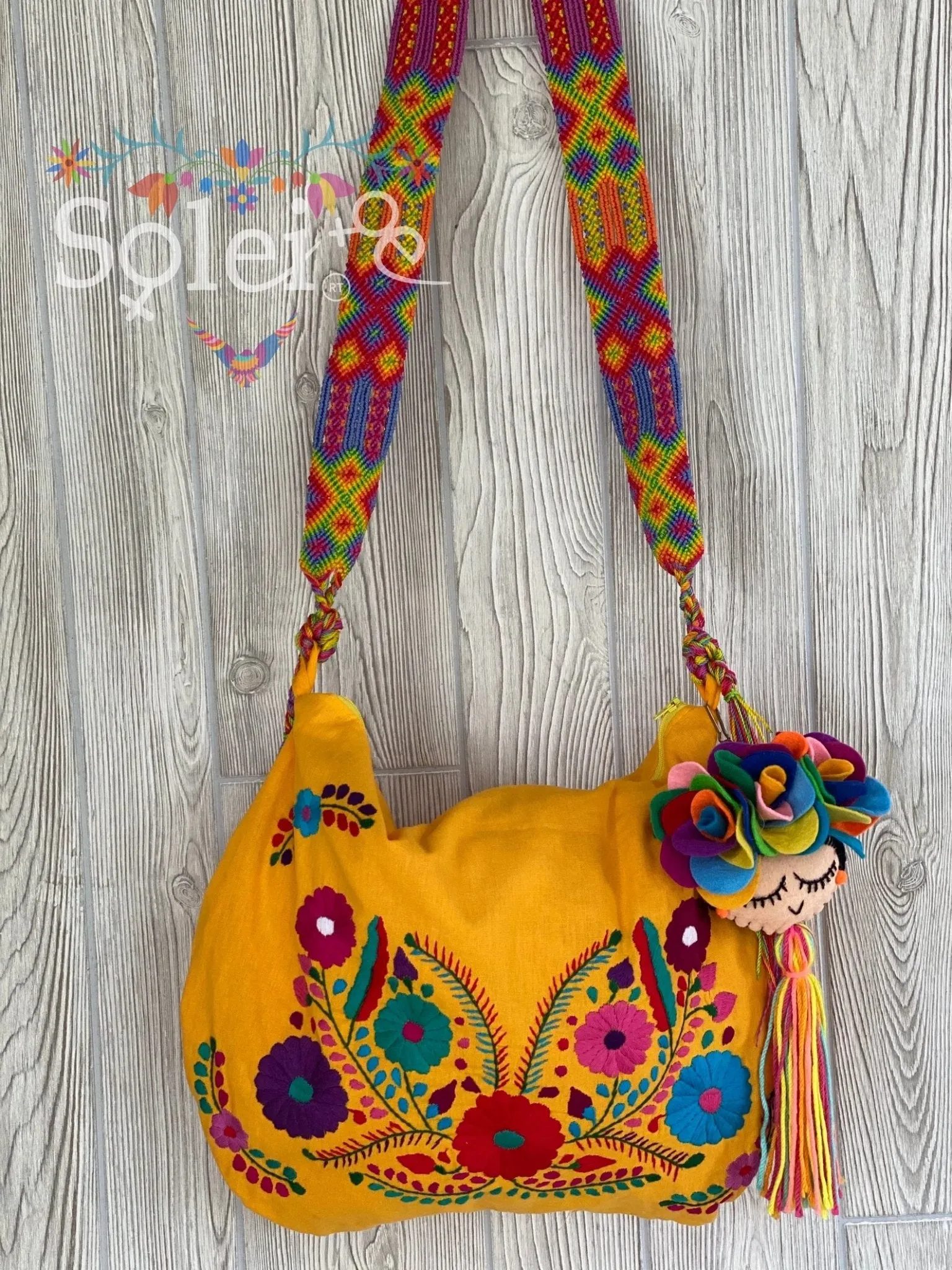 Morral with Frida Kahlo Tassel