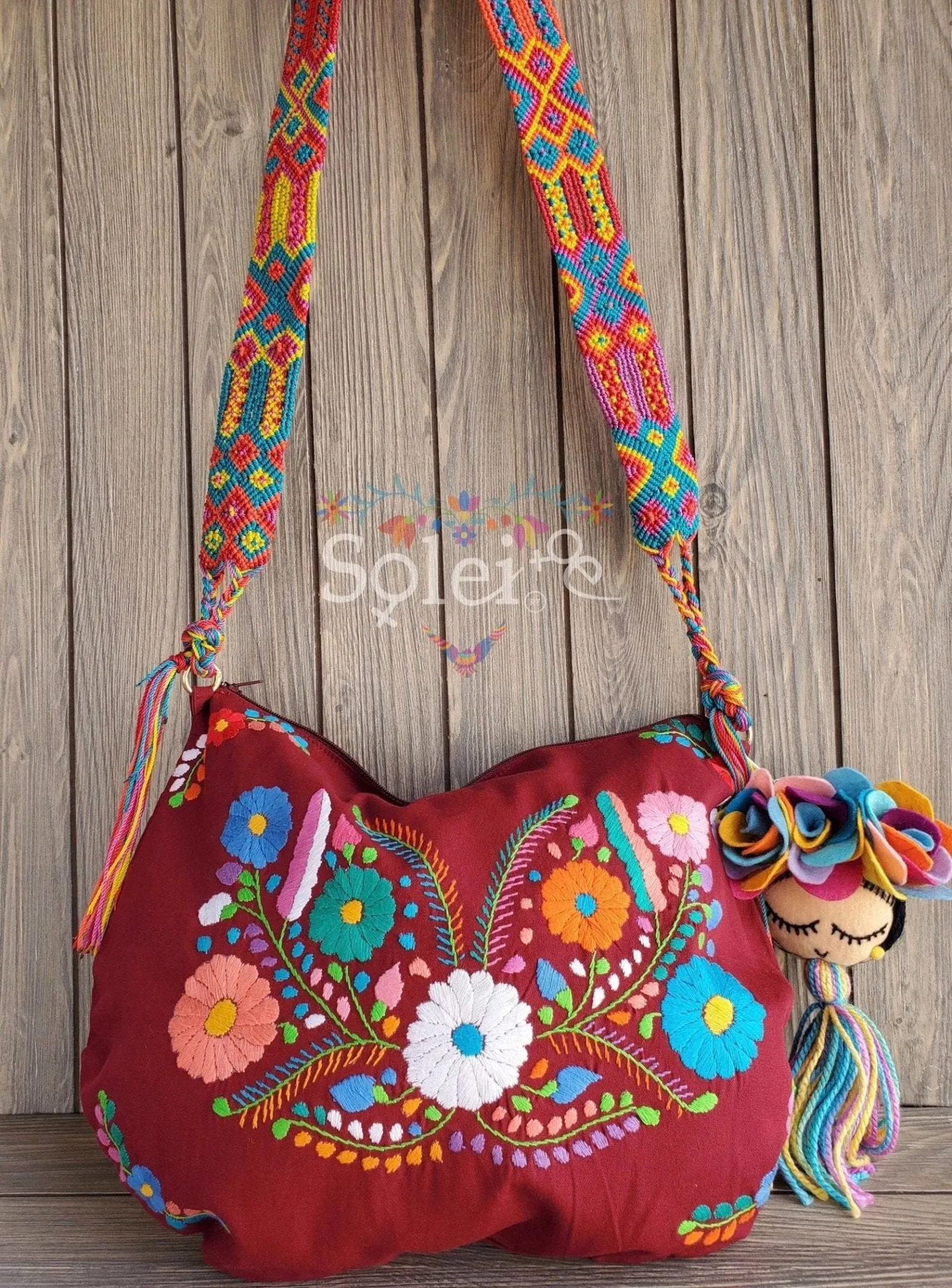 Morral with Frida Kahlo Tassel