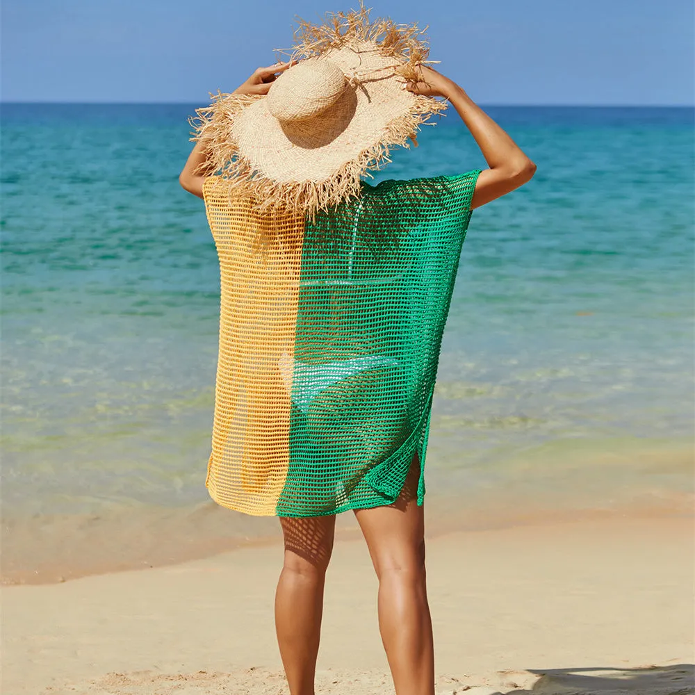 Trend4us Beach Cover-Up Knit Blouse